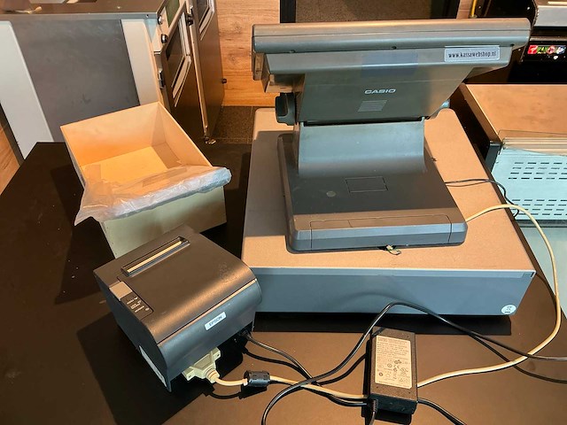 Casio qt-6100 kassa met kast - afbeelding 5 van  7