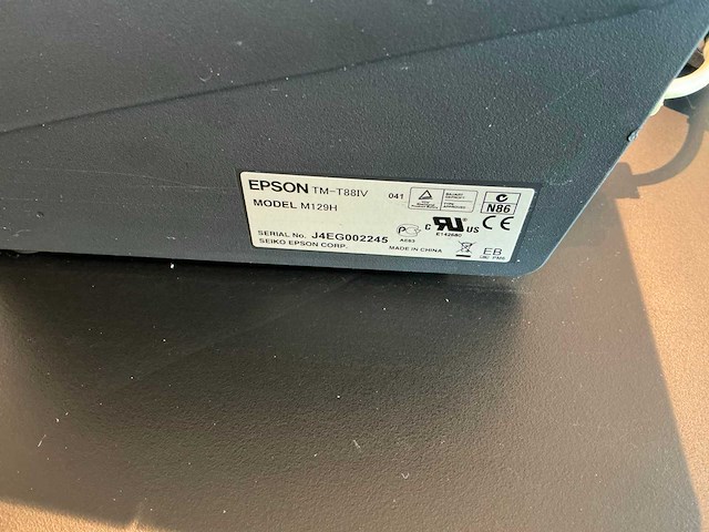 Casio qt-6100 kassa met kast - afbeelding 6 van  7