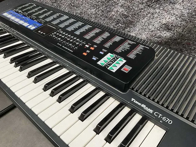 Casio tonebank ct-670 keyboard - afbeelding 3 van  4