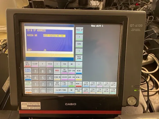 Casio touch kassasysteem - afbeelding 1 van  4