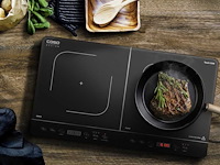 Caso design touch 3500 zwart aanrechtblad 60 cm kookplaat met inductiezone 2 zone(s) - afbeelding 1 van  7