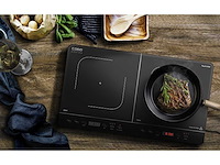 Caso design touch 3500 zwart aanrechtblad 60 cm kookplaat met inductiezone 2 zone(s) - afbeelding 5 van  7