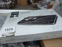 Caso design touch 3500 zwart aanrechtblad 60 cm kookplaat met inductiezone 2 zone(s) - afbeelding 7 van  7