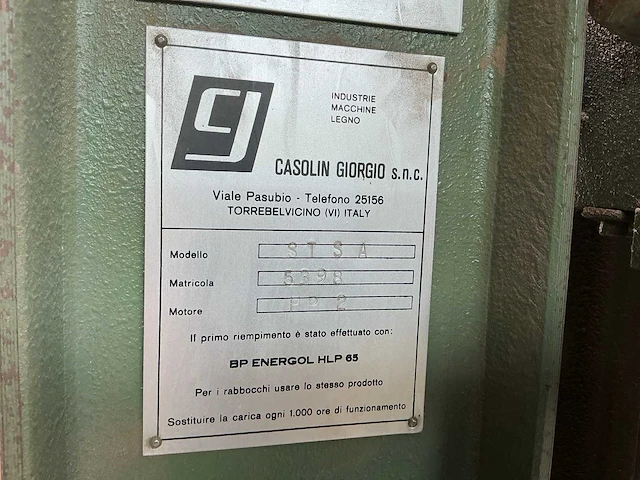 Casolin giorgio st sa korpuspers - afbeelding 7 van  7