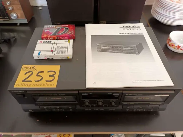 Cassette speler technics rs-tr515 - afbeelding 1 van  4