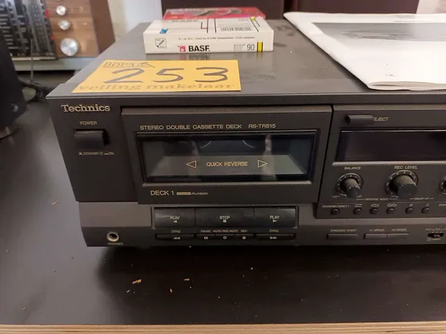 Cassette speler technics rs-tr515 - afbeelding 3 van  4