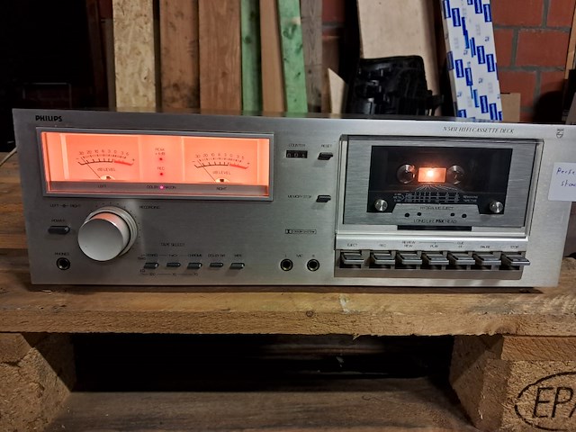 Cassettedek philips goede staat - afbeelding 1 van  3