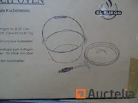 Cast strijkijzer frying pan