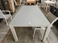 Castle-line alu tafel california kleur wit 220 x 100cm - afbeelding 2 van  3