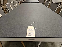 Castle-line alu tafel california kleur wit 220 x 100cm - afbeelding 3 van  3