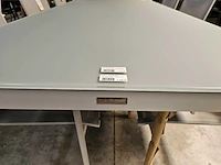 Castle-line alu tuintafel geneve mistral grijs 220 x 100cm - afbeelding 4 van  4