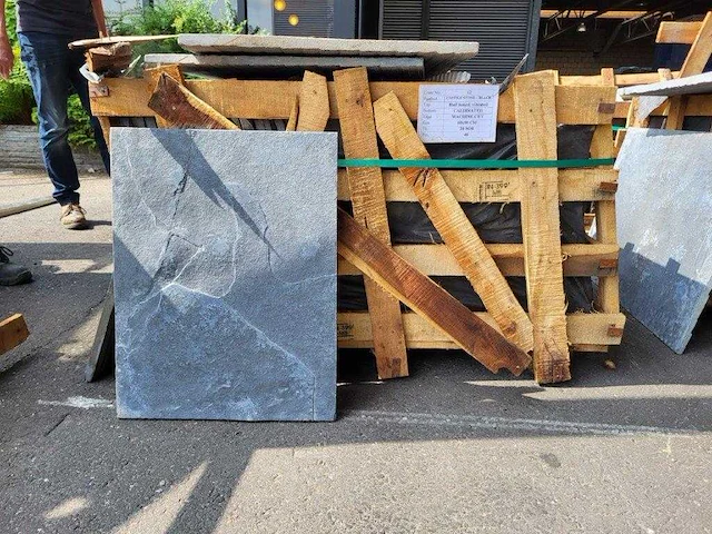 Castle stone zwart tegels 130 m² - afbeelding 3 van  8