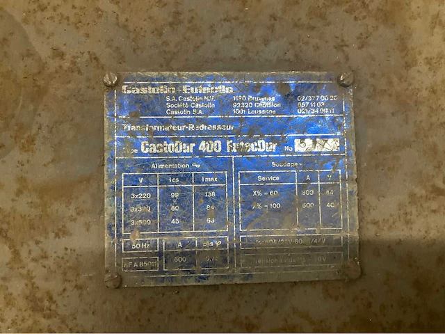 Castolin eutectic castodur 400 eutecdur lasmachine - afbeelding 8 van  8