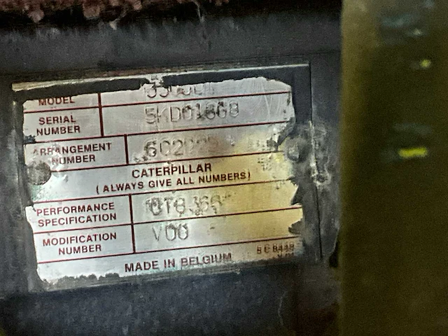 Cat 3306di dieselmotor met versnellingsbak - afbeelding 7 van  17