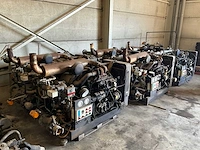 Cat dieselmotor 4 cil 165hp inclusief camiva waterpomp (6x)