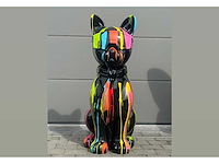 Cat / kat met bril h120cm black trash - afbeelding 1 van  3