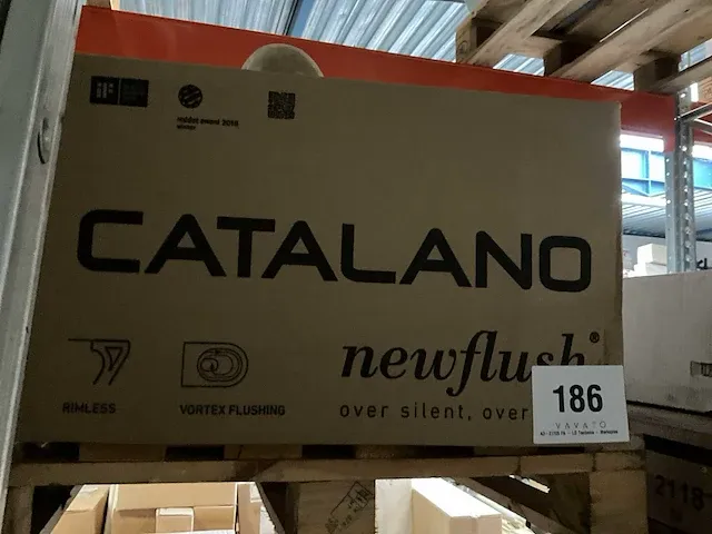 Catalano cataglaze+ sfera eco newflush 54 hangtoilet (4x) - afbeelding 1 van  2