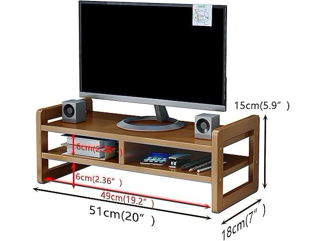 Catekro monitor stand rise - afbeelding 2 van  4