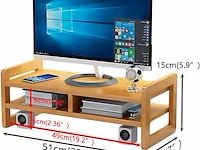 Catekro monitor stand riser - afbeelding 2 van  4