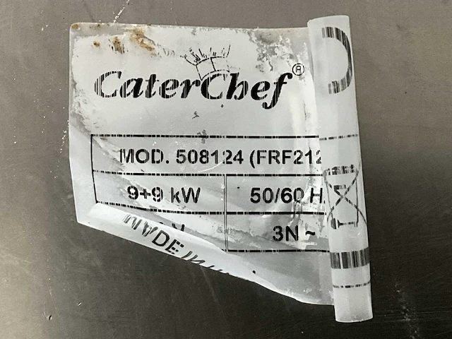 Caterchef 508124 friteuse - afbeelding 6 van  6