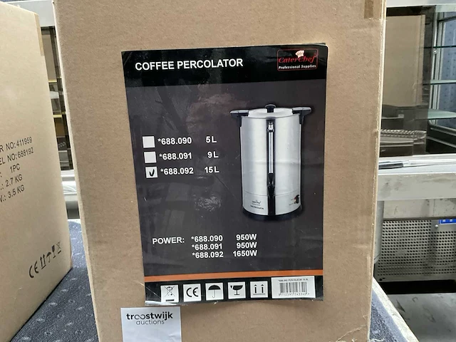 Caterchef 688.092 percolator - afbeelding 4 van  4