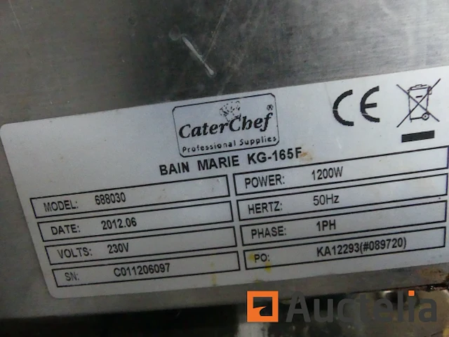 Caterchef marie bath 688030, 3 warm yours - afbeelding 7 van  9