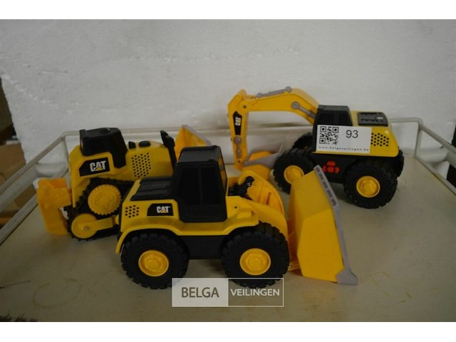 Caterpilaar machine 3 stuks - afbeelding 1 van  5