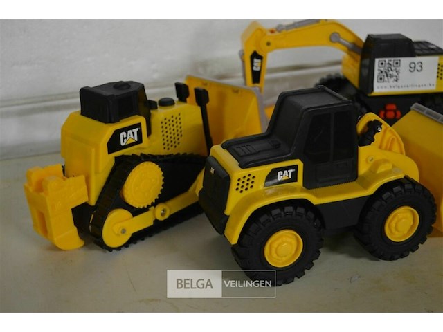 Caterpilaar machine 3 stuks - afbeelding 4 van  5