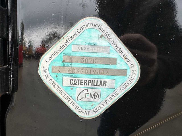 Caterpillar - 2013 - 307d - midigraafmachine - afbeelding 11 van  37