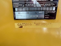 Caterpillar - 2018 - 305.5 - midigraafmachine - afbeelding 33 van  40