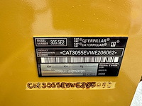 Caterpillar - 2018 - 305.5e2 - midigraafmachine - afbeelding 38 van  43