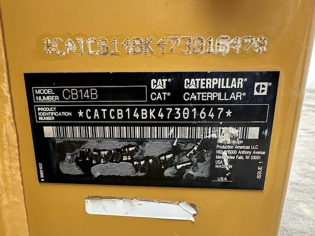 Caterpillar - 2018 - cb14b - duowals - afbeelding 25 van  31