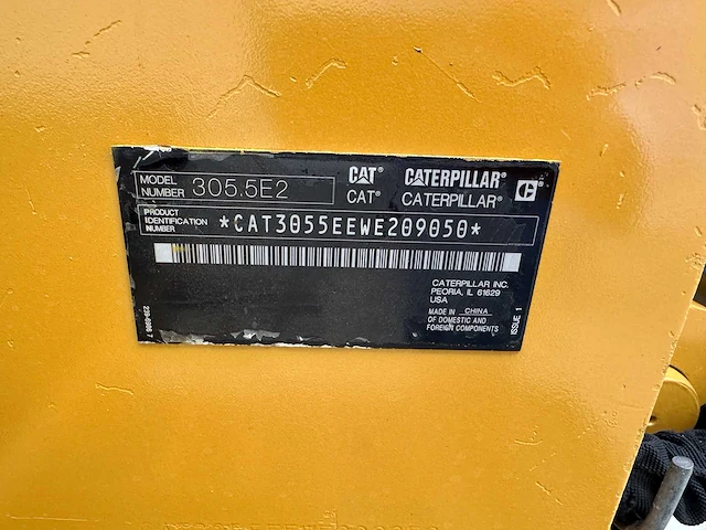 Caterpillar - 305.5 - midigraafmachine - afbeelding 43 van  49