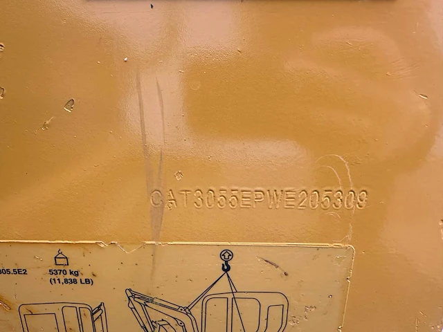 Caterpillar - 305.5 - midigraafmachine - afbeelding 42 van  47