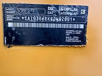 Caterpillar - 306e2 - midigraafmachine - afbeelding 37 van  43