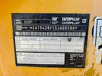 Caterpillar - 428 f - graaflaadmachine - 2013 - afbeelding 30 van  33