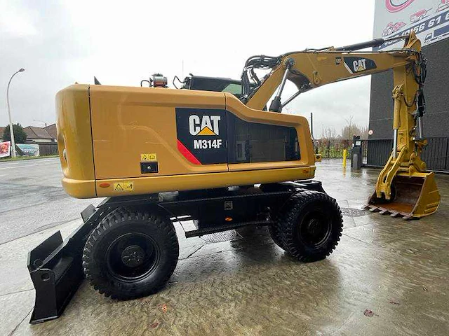 Caterpillar - m314f - graafmachine - 2016 - afbeelding 23 van  34