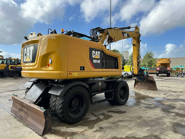 Caterpillar- 2019 - m314f - bandengraafmachine - afbeelding 34 van  65