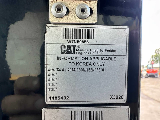 Caterpillar- 2019 - m314f - bandengraafmachine - afbeelding 59 van  65