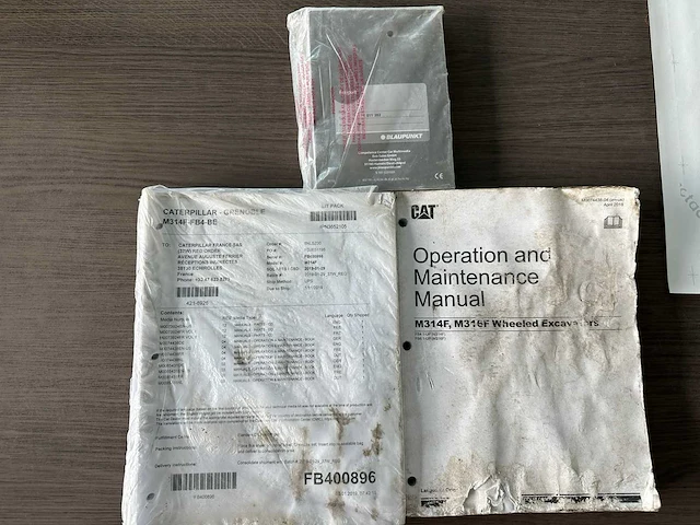 Caterpillar- 2019 - m314f - bandengraafmachine - afbeelding 62 van  65