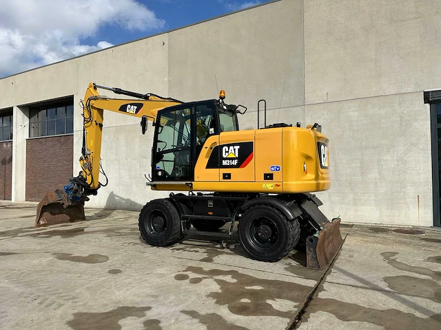 Caterpillar- 2019 - m314f - bandengraafmachine - afbeelding 56 van  65