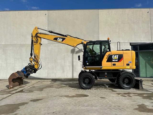 Caterpillar- 2019 - m314f - bandengraafmachine - afbeelding 63 van  65
