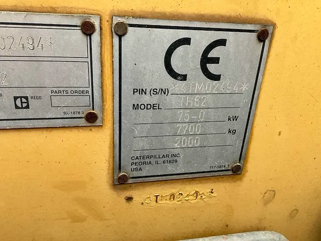 Caterpillar th62 verreiker - afbeelding 11 van  21