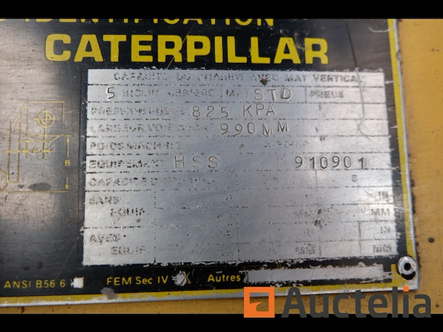 Caterpillar vc60d vorkheftruck - afbeelding 4 van  20