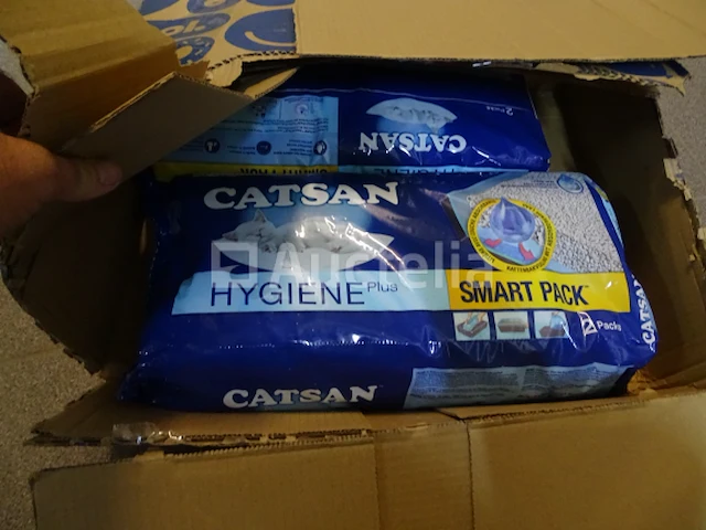 Catsan kattenbakvulling - smart pack - 2 x 4 l catsan - afbeelding 2 van  4