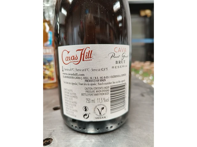 Cavas hill cava brut 11,5% - afbeelding 3 van  3