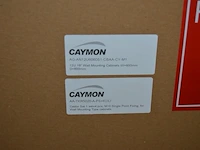 Caymon 12u 19 inch wall mounting cabinets - afbeelding 3 van  5