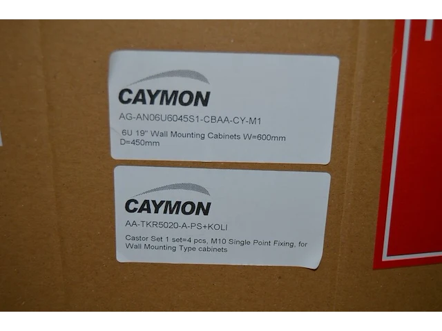 Caymon 6 u 19 inch wall mounting cabinets - afbeelding 5 van  5