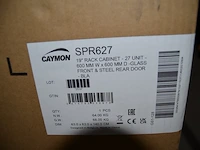 Caymon spr627 19 inch rack cabinet 27 units - afbeelding 4 van  4