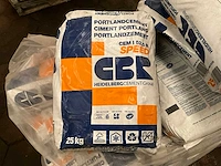 Cbr cem i 52,5 r zakken portlandcement (56x) - afbeelding 1 van  5